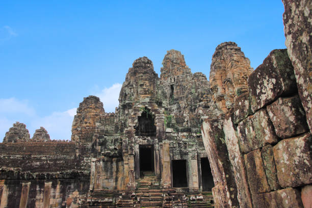 istock Ancient Bayon Temple in Siem Reap, Cambodia 1131744688