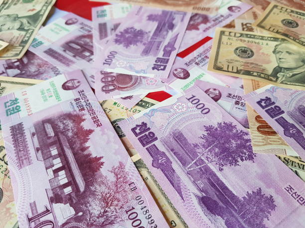 istock US and North Korean banknotes 1131746772