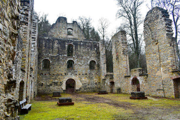 istock Old abandoned church in Germany 1131748169