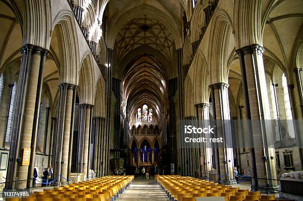 Salisbury Katedra - zdjęcia stockowe i więcej obrazów Anglia - Anglia, Architektura, Biggest