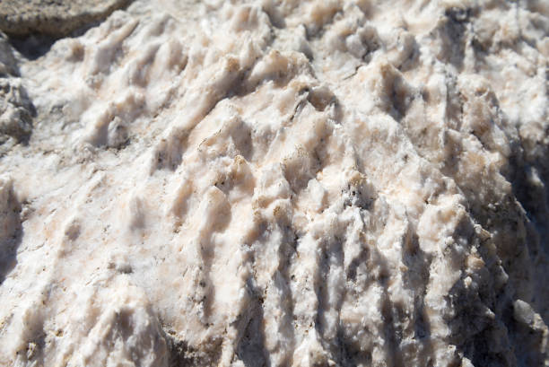 istock Closeup of white marble stone seamless background pattern or texture. 1131755870