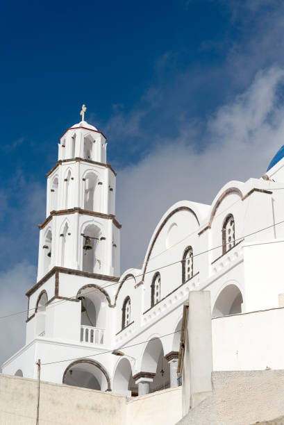 istock Greece. The Cyclades Islands. Santorini on a Sunny day. 1131756152