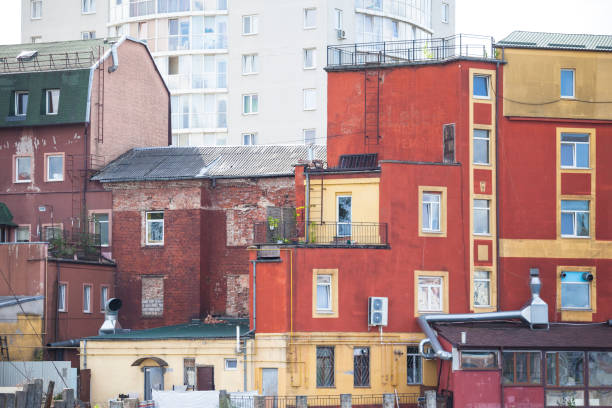 istock dense building of different buildings 1131758380