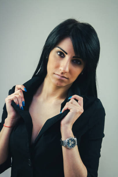 istock Girl With Black Shirt 1131763116