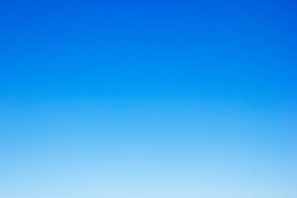 istock Clear blue sky background and empty space for your design, no cloud 1131769630