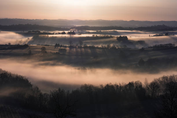 istock Sunrise in the Mist 1131772740