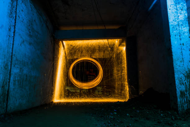 istock Steel wool in tunnel 1131784508