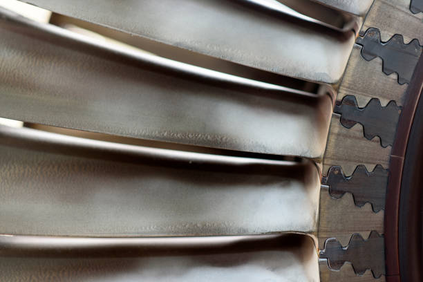 istock Blades of turbine 1131786383