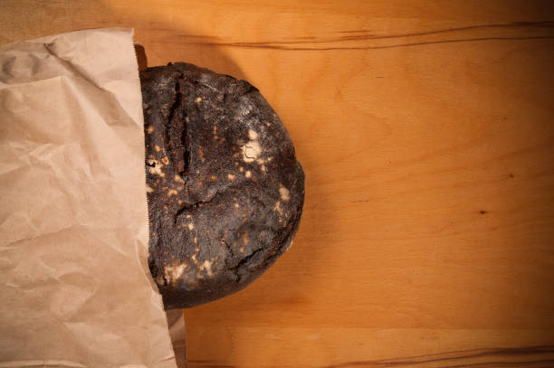 istock buckwheat bread with prunes on paper bag 1131790229
