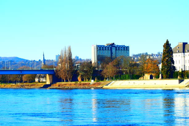 istock Sunrise in Koblenz, Pfaffendorfer Bridge 1131791535