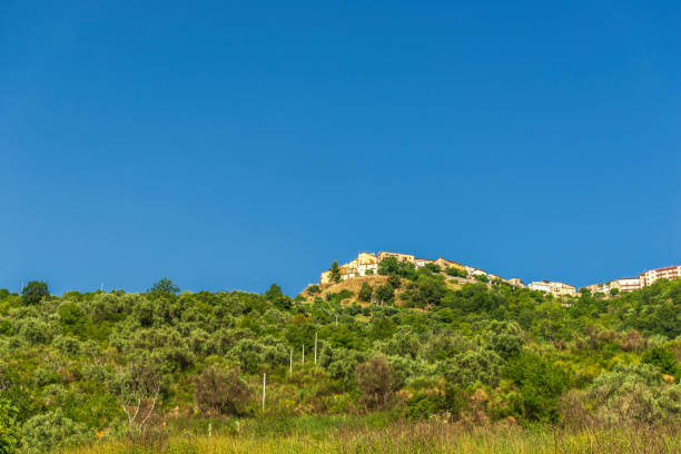 istock summer landscape in Val d'Agri countryside, Basilicata 1131796434