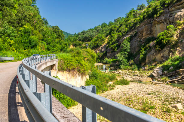 istock summer landscape in Val d'Agri countryside, Basilicata 1131799388