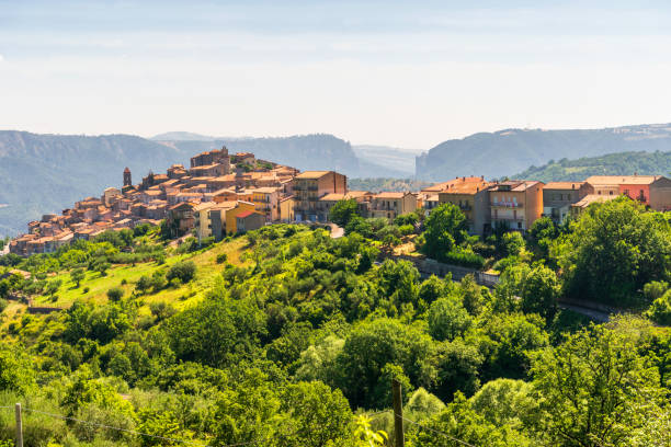 istock summer landscape over the hills in Val D'Agri, Basilicata 1131811865