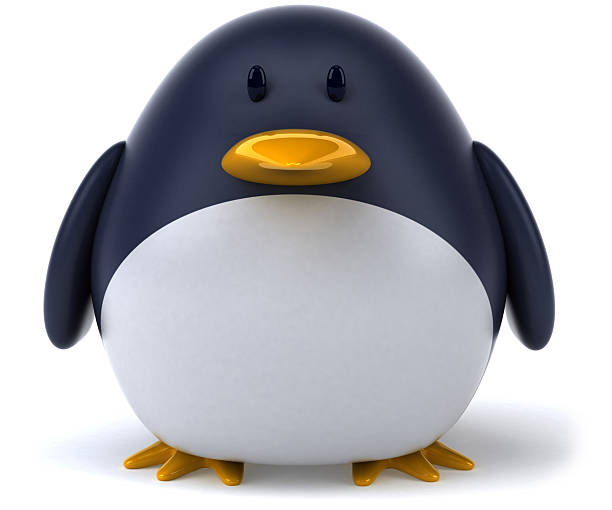 istock Close-up illustration of chubby penguin 113182154