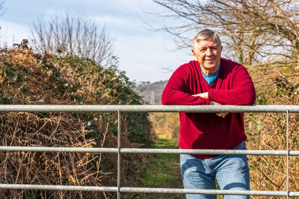 istock Senior Caucasian man in woodland 1131824614