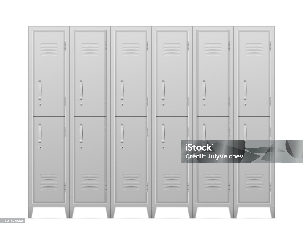 Storage Locker Graphics Storage Lockers Stock Illustration - Download Image Now - Locker, Self ...