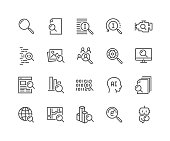 istock Line Search Icons 1131829624