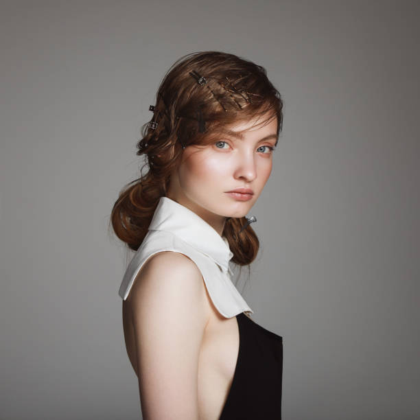 istock Woman with creative hairstyle 1131831532