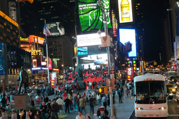 istock Times Square in New York City at Night. 1131833046