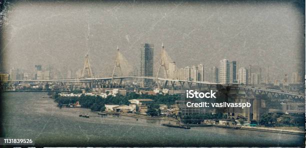 Krung Thep Maha Nakhon Bangkok City View Stock Photo - Download Image Now - Aerial View, Architecture, Asia