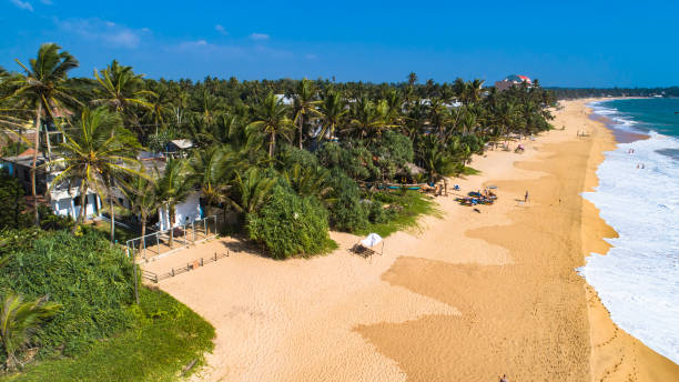 istock Aerial. Hikkaduwa beach. Sri Lanka. 1131841032