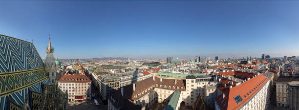 istock panoramic view to skyline of Vienna 1131841366