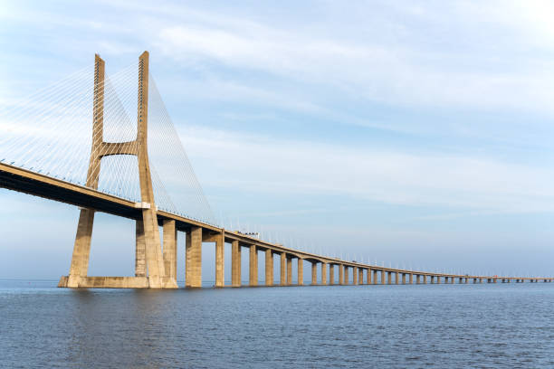 istock Vasco da Gama Bridge in Lisbon 1131846142