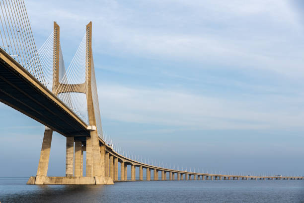 istock Vasco da Gama Bridge in Lisbon 1131846181