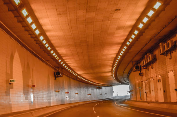 istock A beautiful tunnel in Abu Dhabi with no vehicles 1131846309