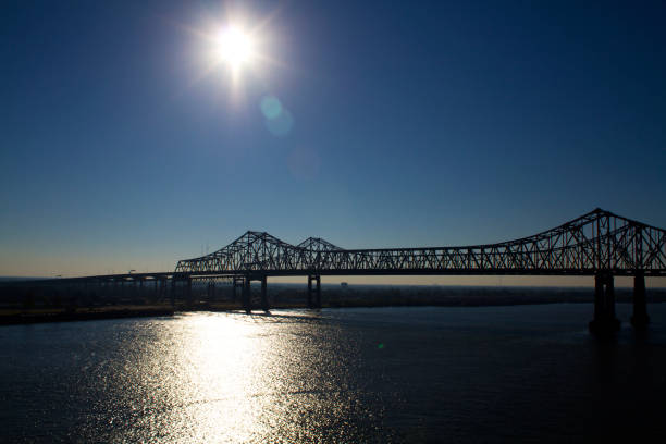 istock Bridge over the Mississippi River, New Orleans. 1131846460