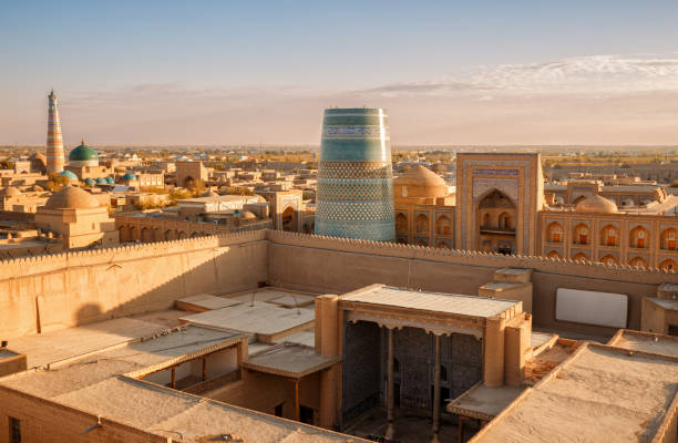 istock Top view of Khiva 1131847764