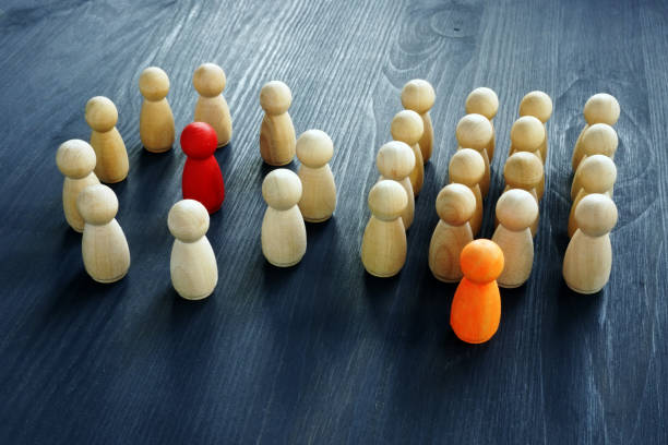 istock Boss or leader. Different types of company structure concept. 1131847890