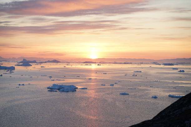 istock Arctic Ocean Landscape at Sunset 1131849525