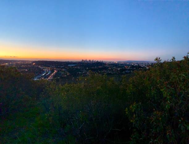 istock Downtown Los Angeles  & Silverlake Reservoir 1131849764