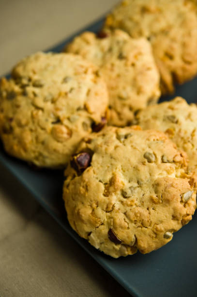 istock Healthy and nutritious homemade cookies 1131850565
