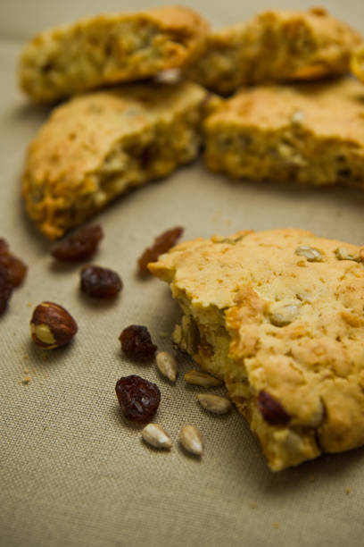 istock Healthy and nutritious homemade cookies 1131851345