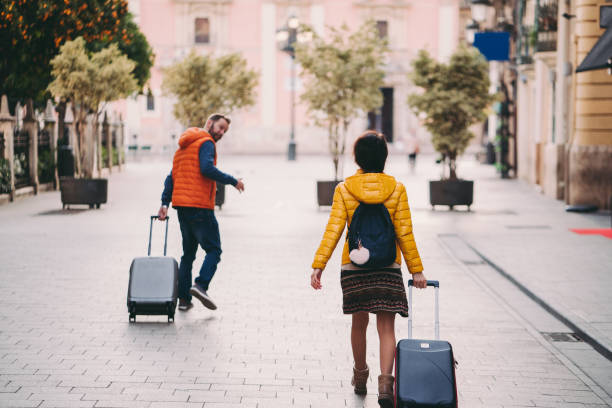 istock Couple traveling around Europe 1131853080