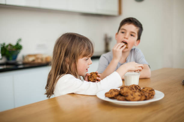 istock Chocolate Chip Cookies and Milk 1131856922