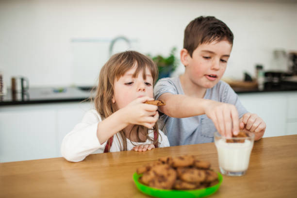 istock Chocolate Chip Cookies and Milk 1131856948
