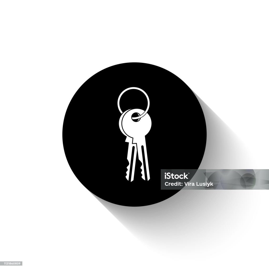 Key Black Vector Icon Stock Illustration - Download Image Now