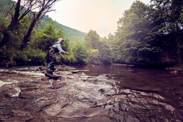 istock Fly Fishing Young Gay 1131868180