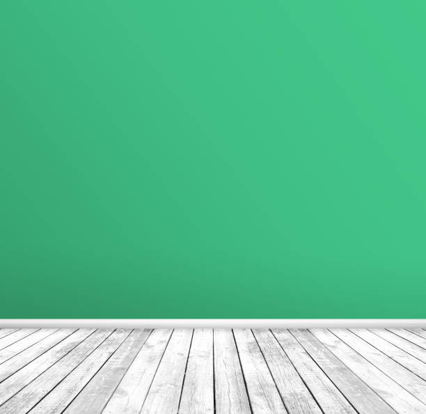 istock Green Room with Wooden Flooring 1131879300