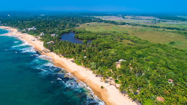 istock Aerial. Tangalle beach. Sri Lanka. 1131879865