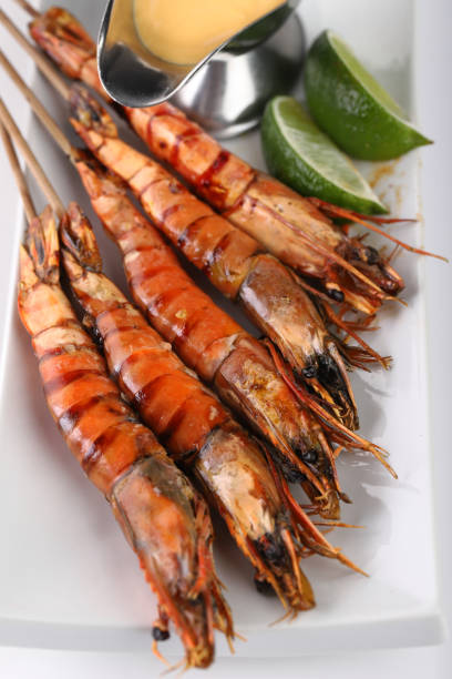 istock A set of delicious fried tiger shrimp 1131880360