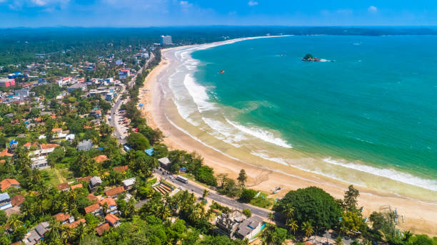 istock Aerial. Weligama, Sri Lanka. 1131899432