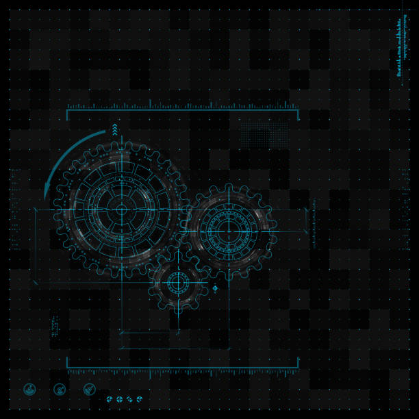 Engine Wireframe Vector 1,900+ Engine Wireframe Stock Illustrations, Royalty-Free Vector ...