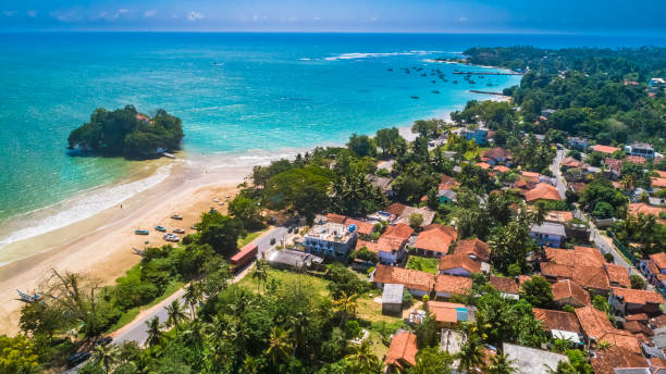 istock Aerial. Weligama, Sri Lanka. 1131902979