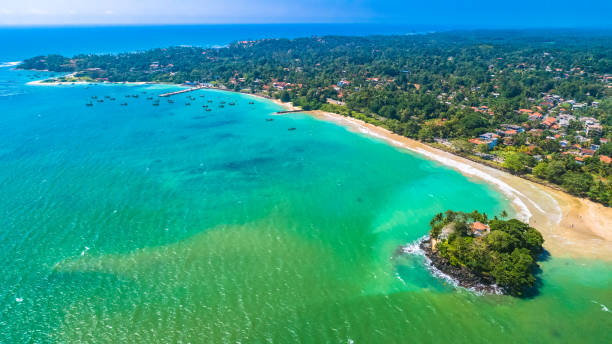 istock Aerial. Weligama, Sri Lanka. 1131904597