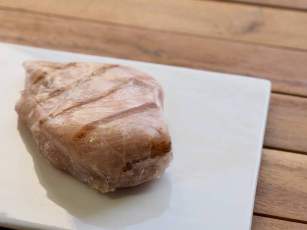 istock Frozen roast chicken, Frozen food 1131904739