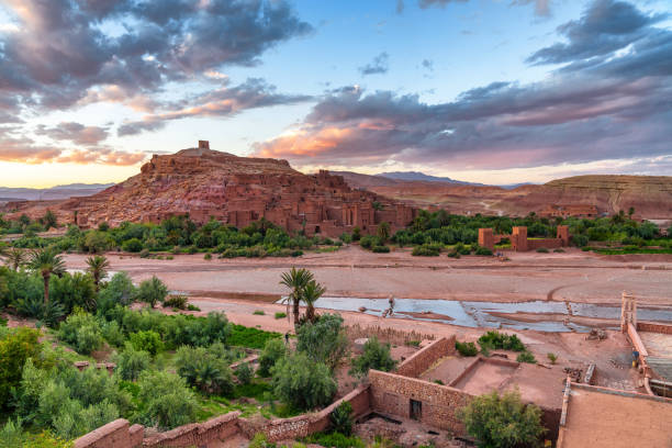 istock Famous Ait Benhaddou Kasbah in Morocco 1131908579